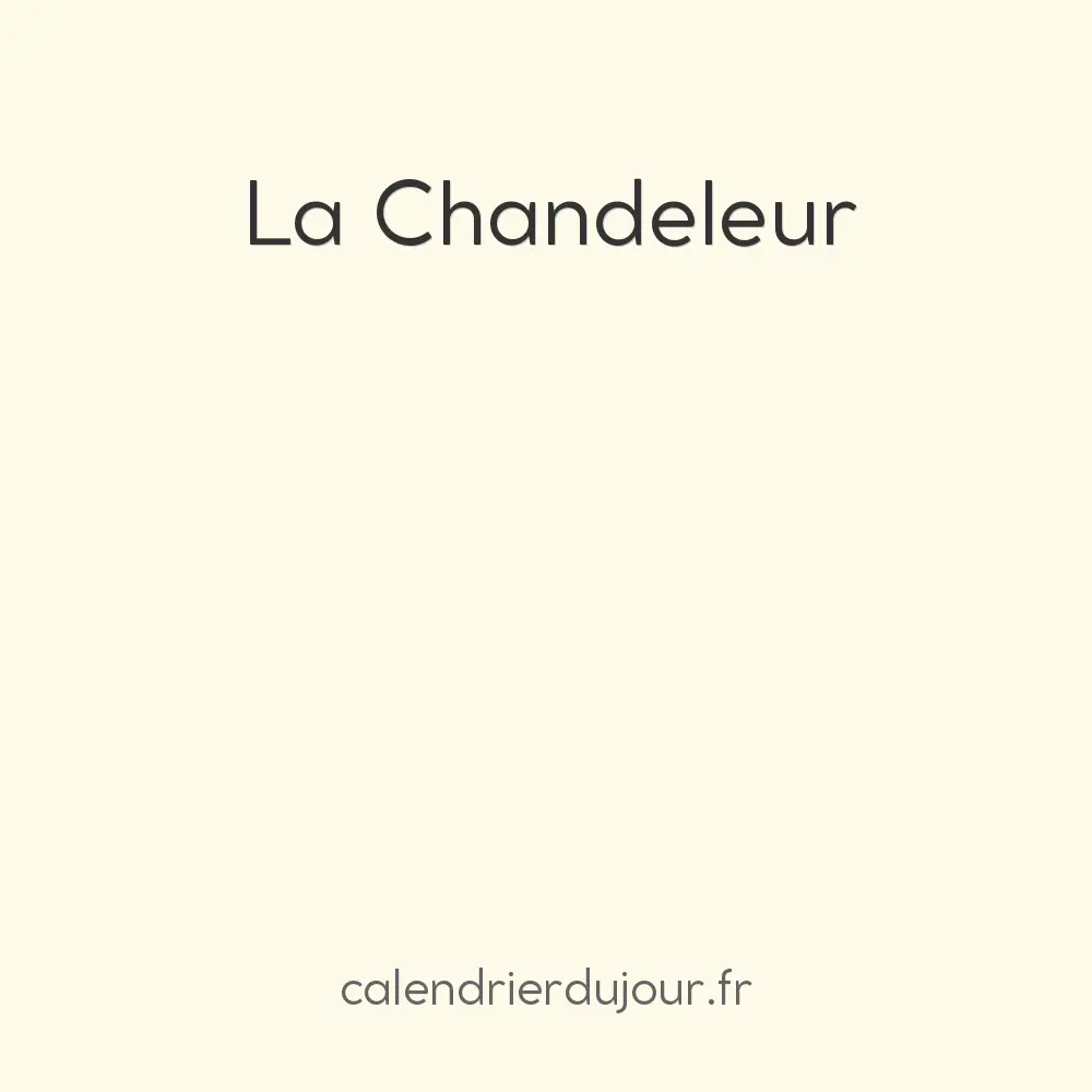 La Chandeleur