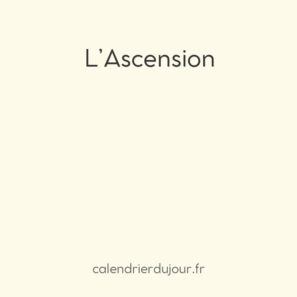 L’Ascension
