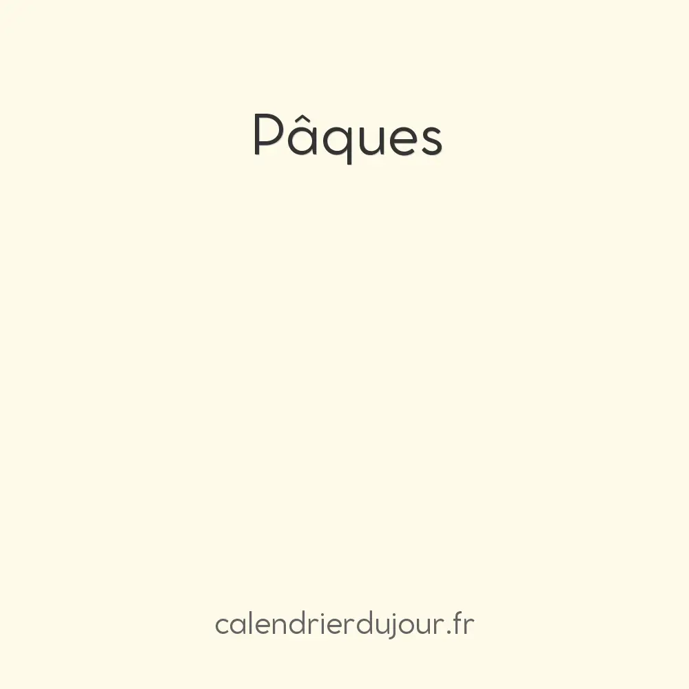 Pâques